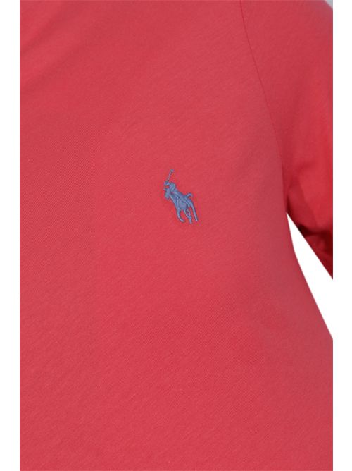 T-shirt in cotone con logo Pony Red POLO RALPH LAUREN | 710671438515
